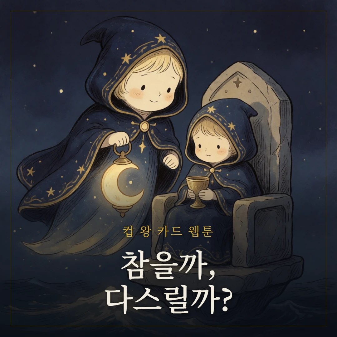 컵 왕(King of Cups) 웹툰 표지
