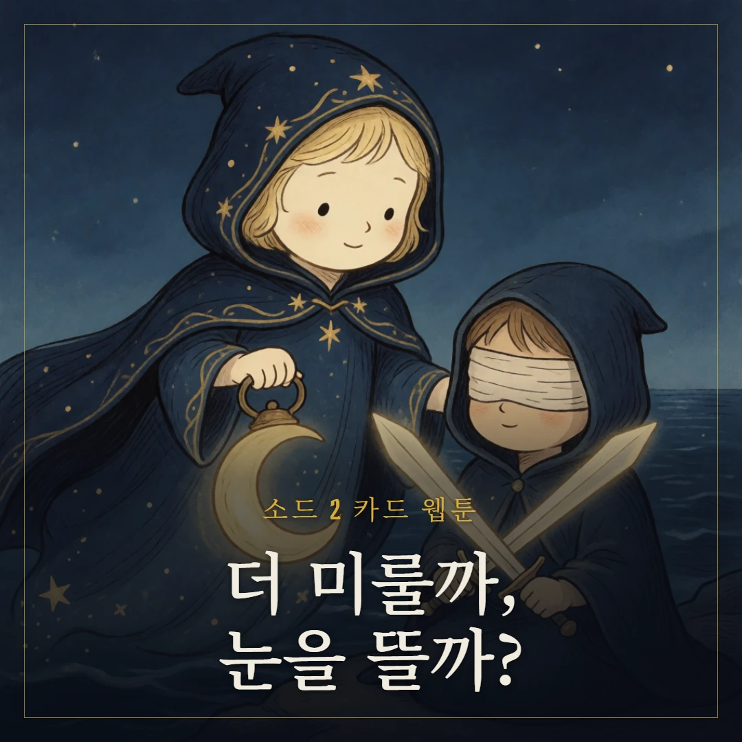 소드 2(Two of Swords) 웹툰 표지