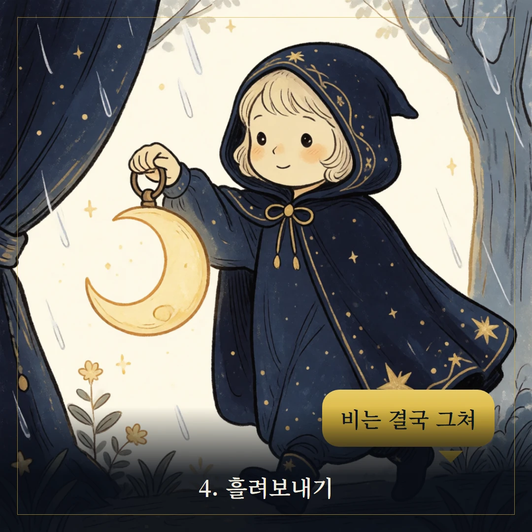 소드 3(Three of Swords) 웹툰 4컷 — 조언