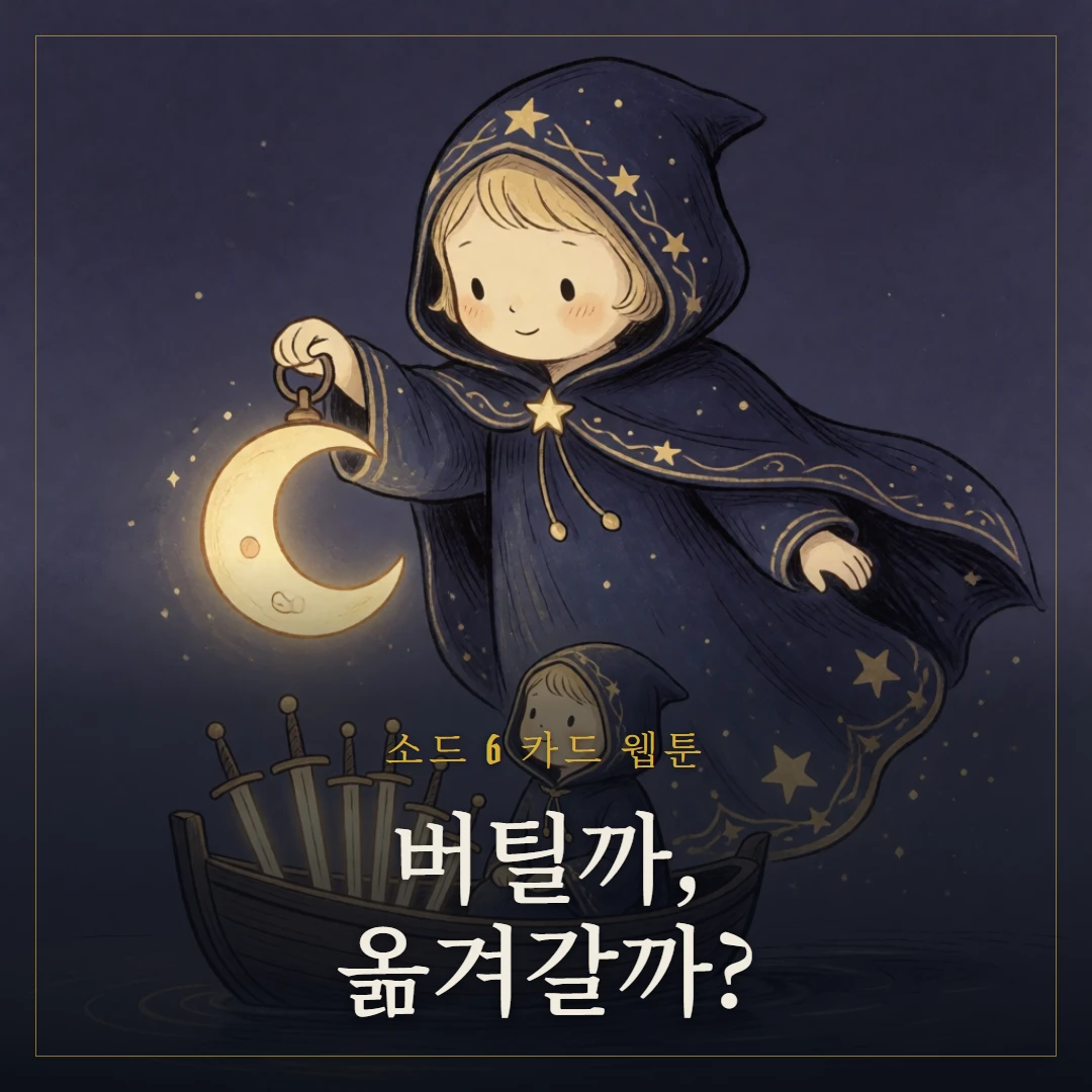 소드 6(Six of Swords) 웹툰 표지